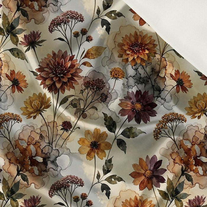 AUTUMN FLOWERS WZ. 27 - Satin