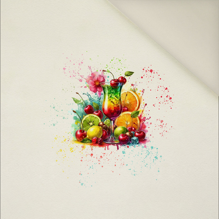 TUTTI FRUTTI MIX WZ. 2 - Panel (60cm x 50cm)  Polster- Velours