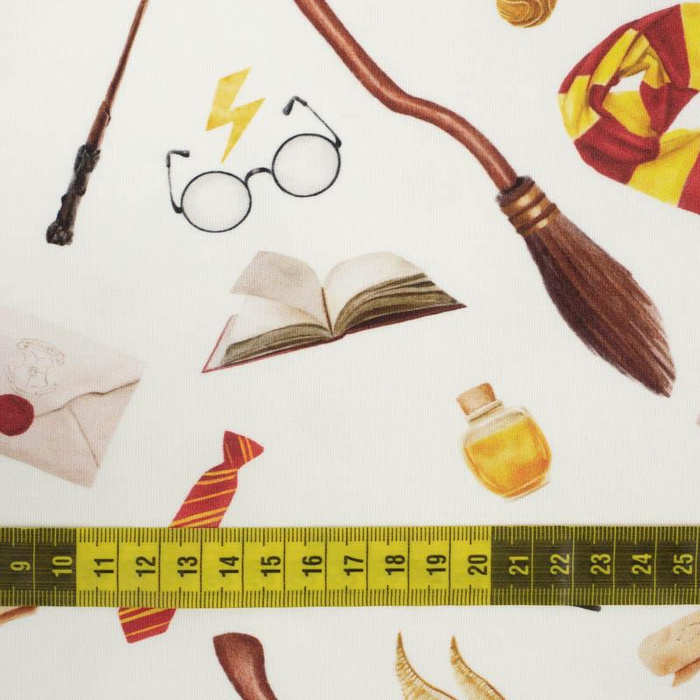 MAGISCHE WELT M.2 (ZAUBERSCHULE) - Baumwoll Webware