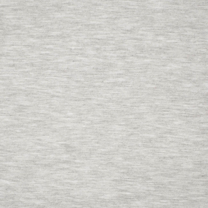 Single Jersey mit Elasthan TE210 - MELANGE HELLGRAU (D-20)