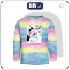LONGSLEEVE - REGENBOGEN-OZEAN Ms. 1 / Panda - Nähset