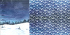 WINTERLANDSCHAFT M.1 (GEMALTER WALD) - panoramisches Paneel (80cm x 155cm)