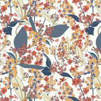 JAPONSKÁ ZAHRADA vz. 4 (JAPAN)  - tkanina HOME DECOR PREMIUM
