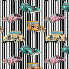 OLD CARS / STRIPES pat. 3