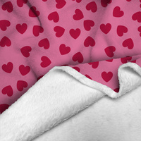 HEARTS - Minky-Plüsch