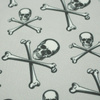SKULLS AND BONES - quick-drying woven fabric
