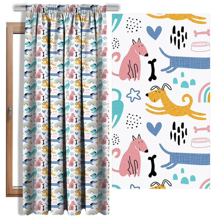 GEMALTE HUNDE - Sommersweat