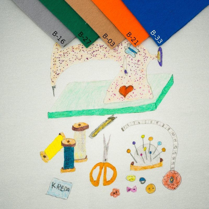 Sewing mashine / Garment accessories - panel single jersey TE210