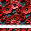 FLOWERS 3D M. 6 (ROT)