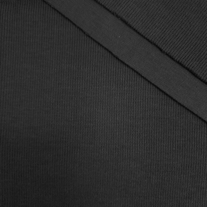 Baumwoll-Strick-Sweat "Margot" - SCHWARZ (D-16)