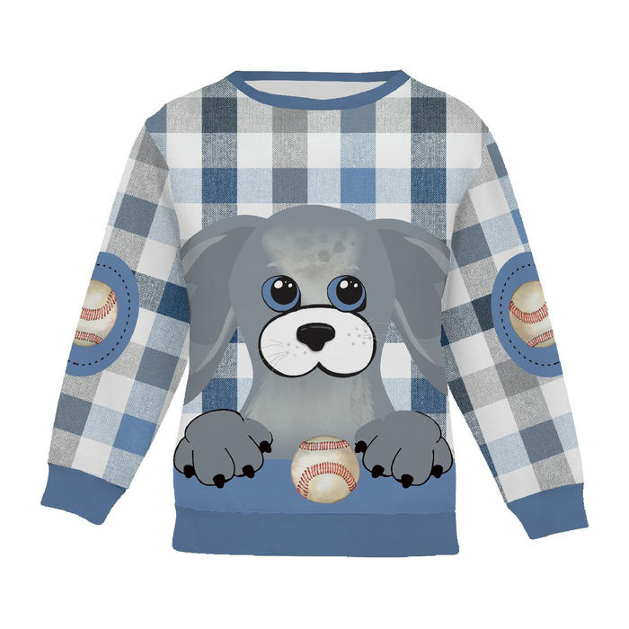 CHILDREN'S (NOE) SWEATSHIRT - DOGGIE MARK - sewing set