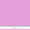 DOTS WHITE / LILA- single jersey with elastane