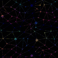 NEON SPIDER'S WEB - lycra 300g