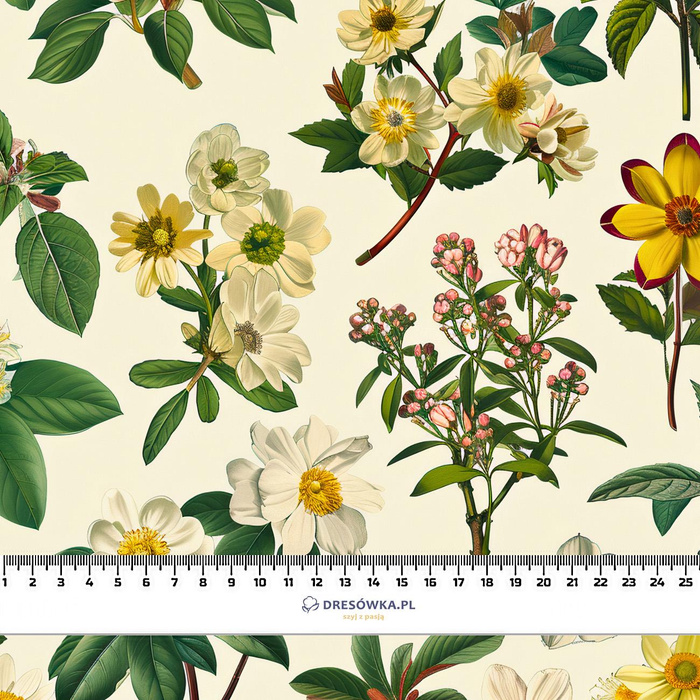 100CM BOTANICAL GARDEN wz.1- Potahový velur 