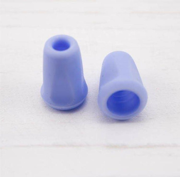 Endstücke 17mm - BABY BLUE