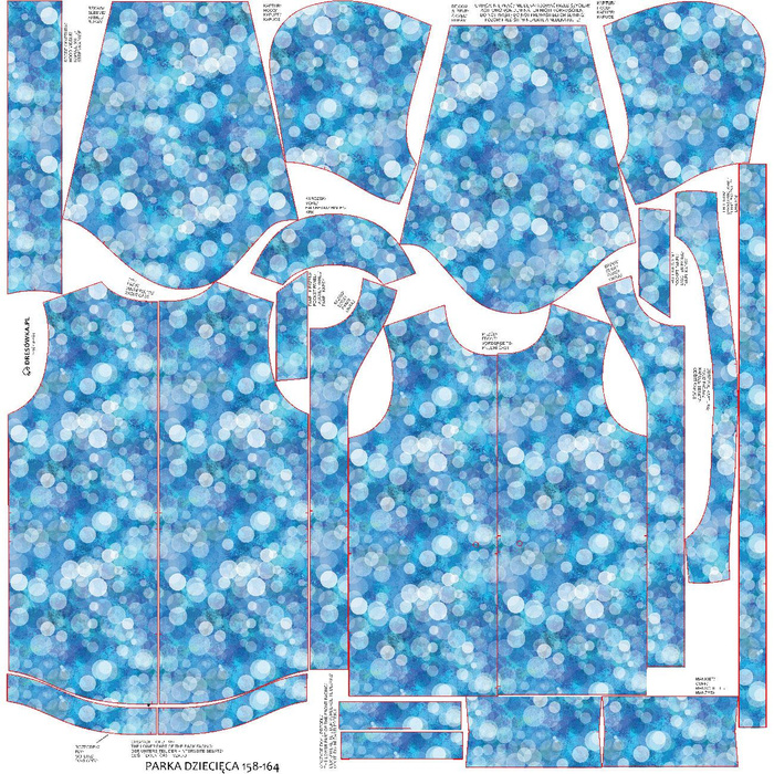 KINDERPARKA (ARIEL) - WINTERBOKEH (WINTER IS COMING) - Softshell (146/152)