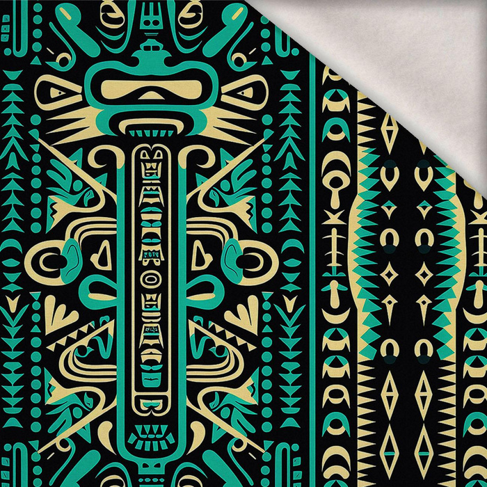 AROUND THE WORLD wz.5 - brushed knitwear with elastane ITY