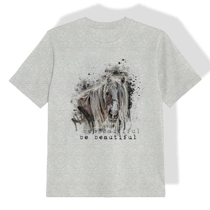 KINDER T-SHIRT- BE BEAUTIFUL116/122