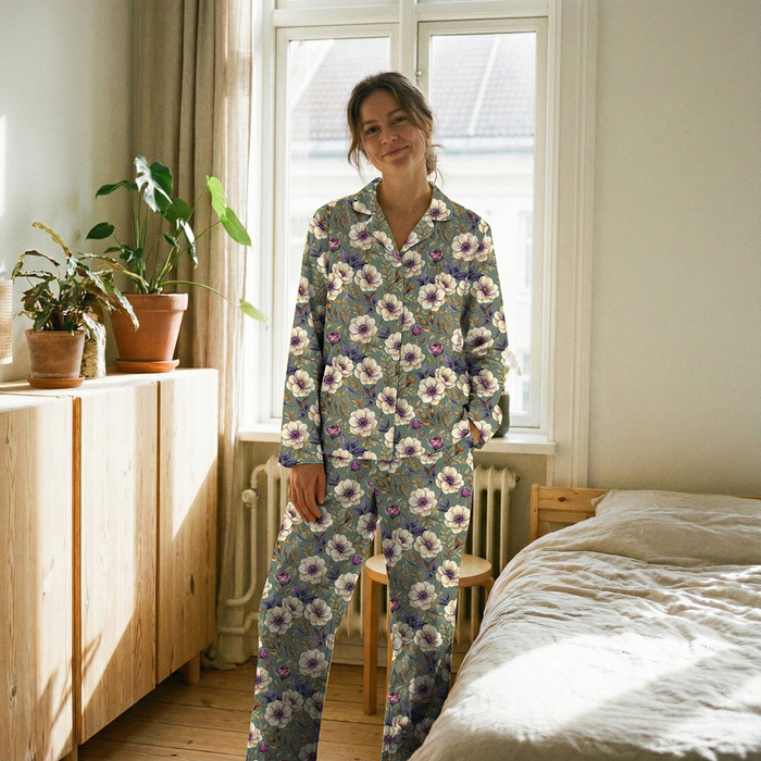 Flowers wz. 68 - Leinen 100%