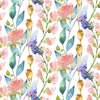 MEADOW PAT. 3 (IN THE MEADOW) - Cotton muslin