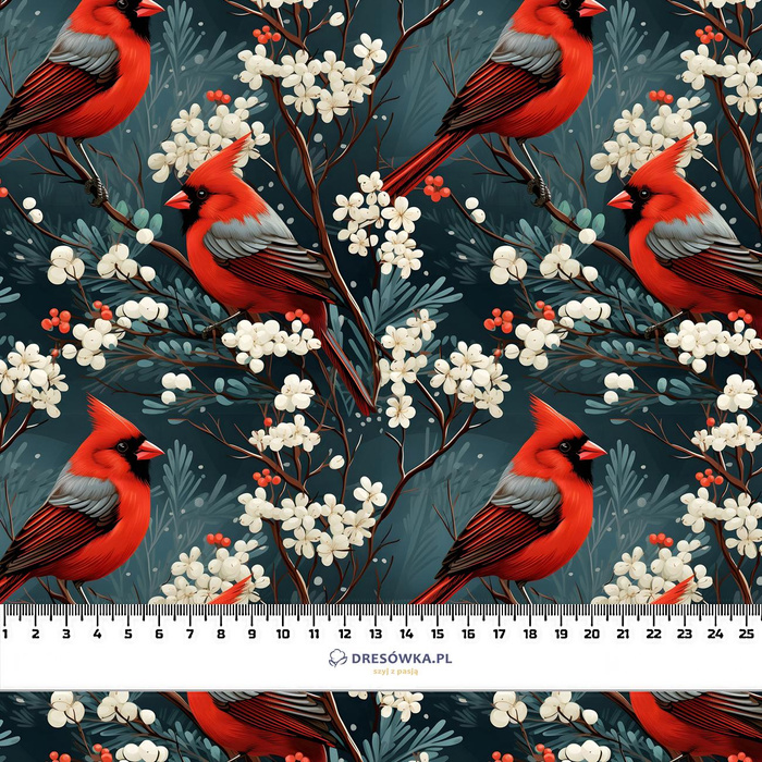WINTER FLOWERS WZ.16 - lycra 300g