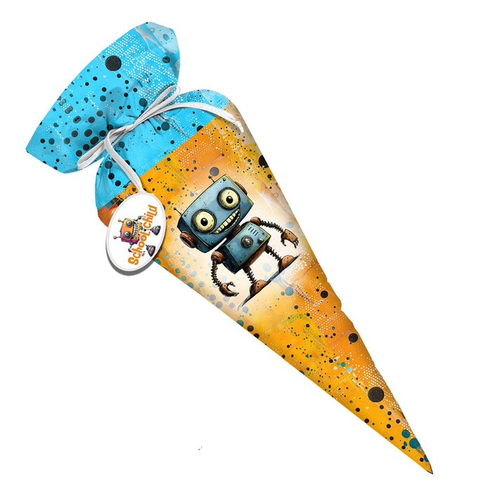 First Grade Candy Cone - ROBOT PAT.6 - sewing set