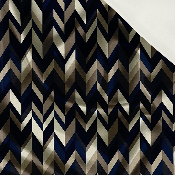 RETRO GEOMETRIC WZ. 18 - Satin