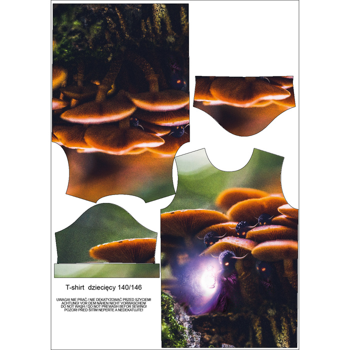 KINDER T-SHIRT - HALUNKI BIESTER - Nähset (128/134)