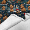CHRISTMAS CAPYBARA - Minky-Plüsch