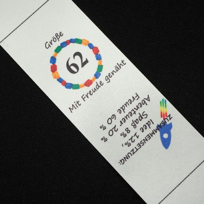 Jungs Textillabel DE - Größe 92 - 4 Stck Set