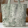 PASTEL FLOWERS WZ. 27 - Slub Weave