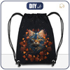 BATOH-PYTEL - ANIMALS MANDALA vz.3 (cat) - velký