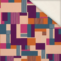 RETRO GEOMETRIC WZ. 1 - Linen 100%