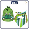 KID'S CAP AND SCARF (DINO) - DRAGON DINO 48-50