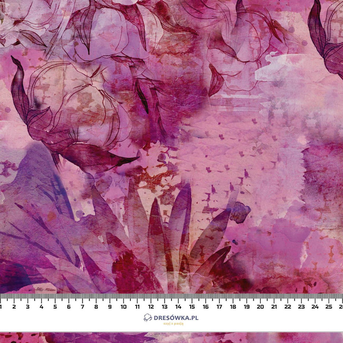 PINK PARADISE WZ. 3 - Organická Teplákovina