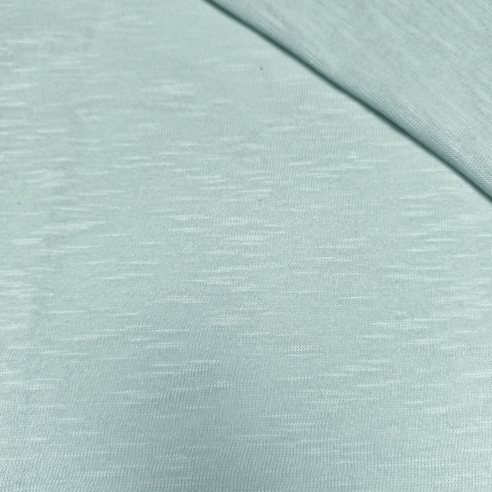 "FLAME" cotton jersey 170g - LIGHT MINT D-86