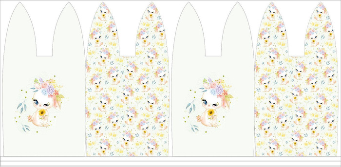 Gift pouches - BUNNY PAT. 2 (CUTE BUNNIES)