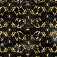 GOLDEN SPIDERS WZ. 1- Welur tapicerski