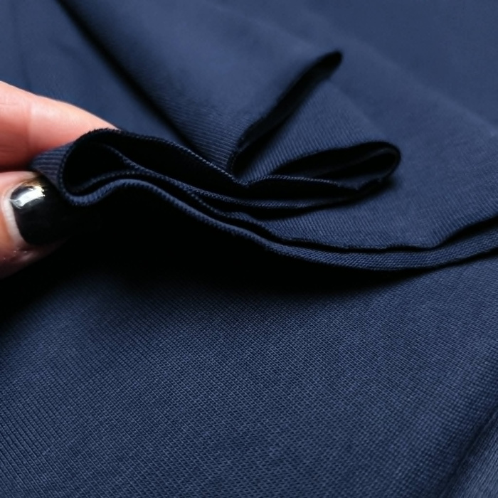 T-Shirt Jersey HEAVY 260 g/m² aus 100% Baumwolle - MARINEBLAU