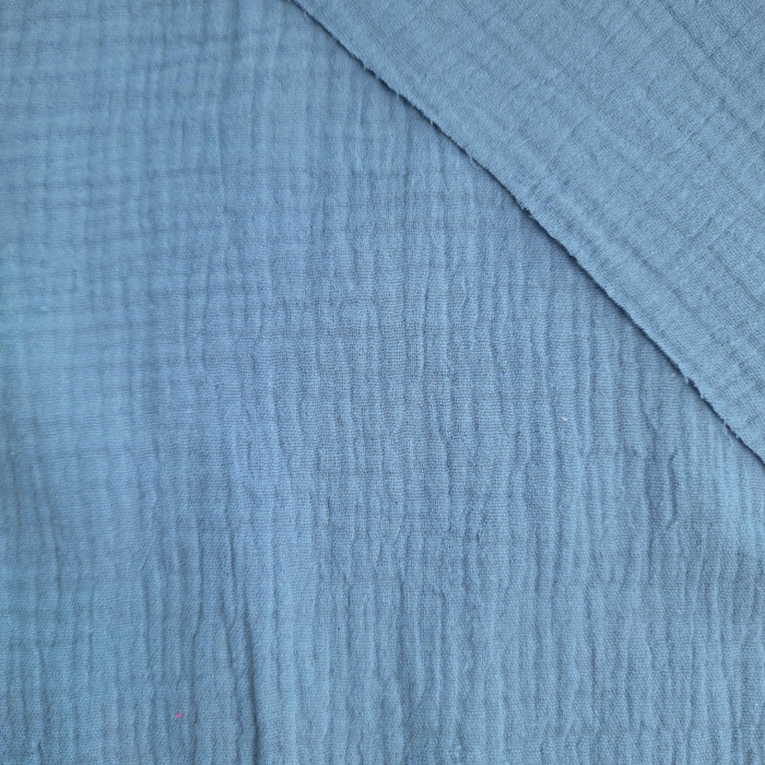 Cotton Muslin Double Gauze - POWDER BLUE