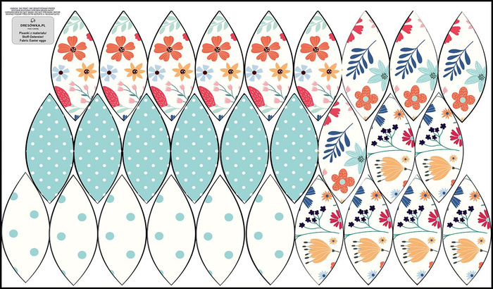 7 PISANEK - KOLOROWE KWIATKI / waniliowy