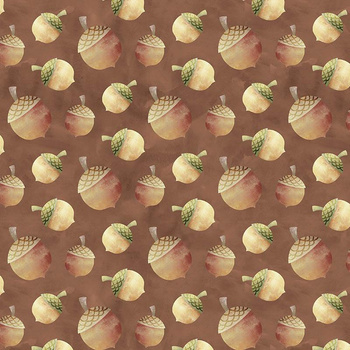 ACORN MIX (AUTUMN GIRL) - Cotton woven fabric