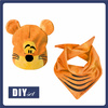 DĚTSKÁ ČEPICE A ŠATKA (TEDDY) - TIGER 51-54