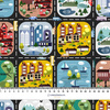 STREETS - Cotton woven fabric