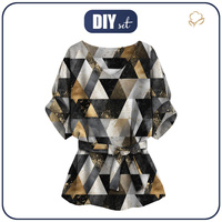 KIMONO BLOUSE - GEOMETRIC pat. 5 - sewing set