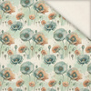 FLOWERS OWL FAMILY - Linen 100%