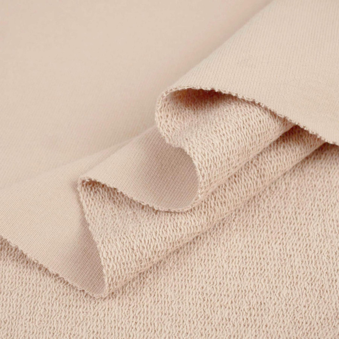 ZESTAW DIY - Bluza kangurka „LUXA” - BISZKOPTOWY/P-03 XS-S