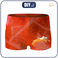 Jungen Badehose - ROT NINJA - Nähset