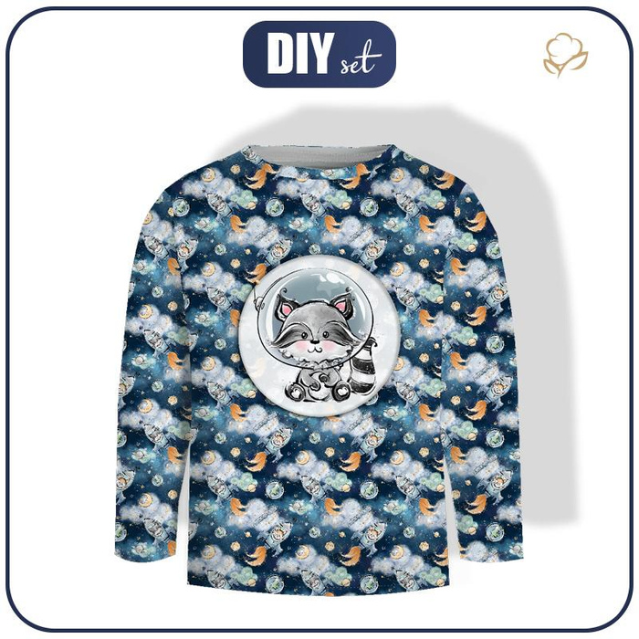 LONGSLEEVE - SCHNUKELCHEN M. 1 (SCHNUKELCHEN IM WELTALL) - Single Jersey (122/128)