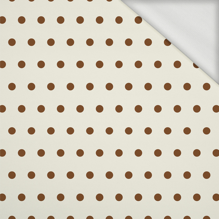 POLKA DOTS WZ. 7 - looped knit fabric